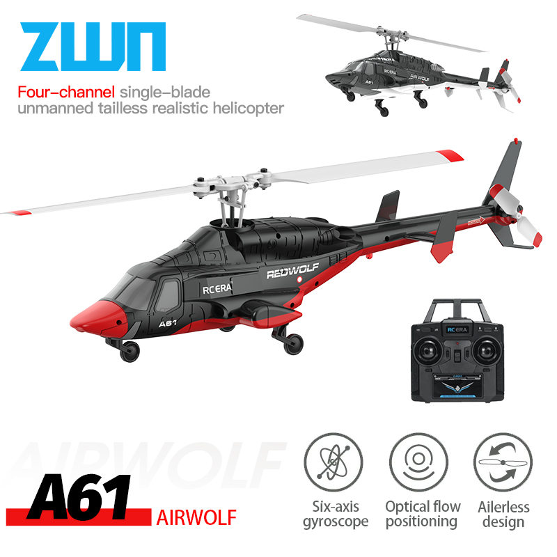 Rc Helicopter Nitro - A61 RC Hubschrauber 2,4G 6-Aixs Gyroskop
