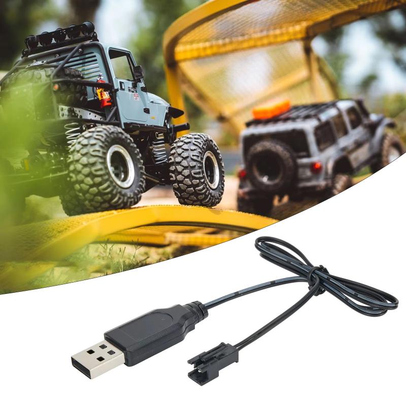 Rc Helicopter Charger - 3,7V Lithium-Batterie SM 2P Ladekabel RC