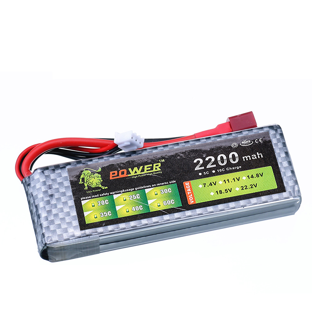 7,4 v 2200 mAh 45C LiPo Batter – Rc Helicopter Parts Bewertung und Preis