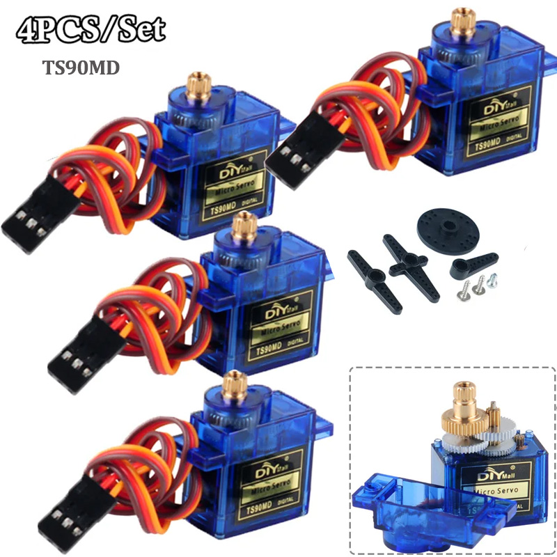 4 Stück TS90MD Micro Digital S – Rc Helicopter Parts Bewertung und Preis