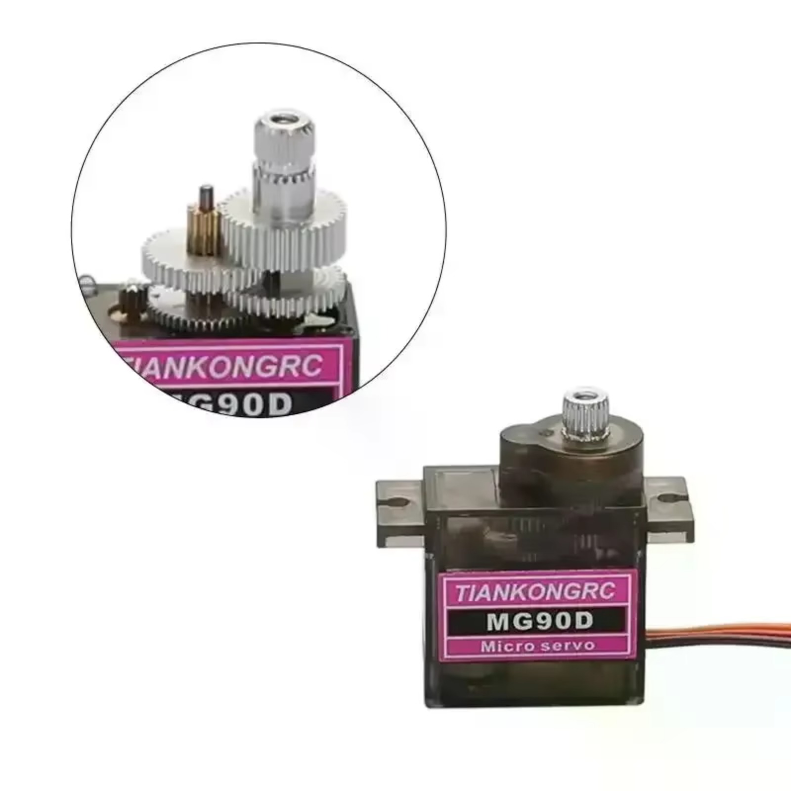MG90D 9g Metallgetriebe-Servo  – Rc Helicopter Servo Bewertung und Preis