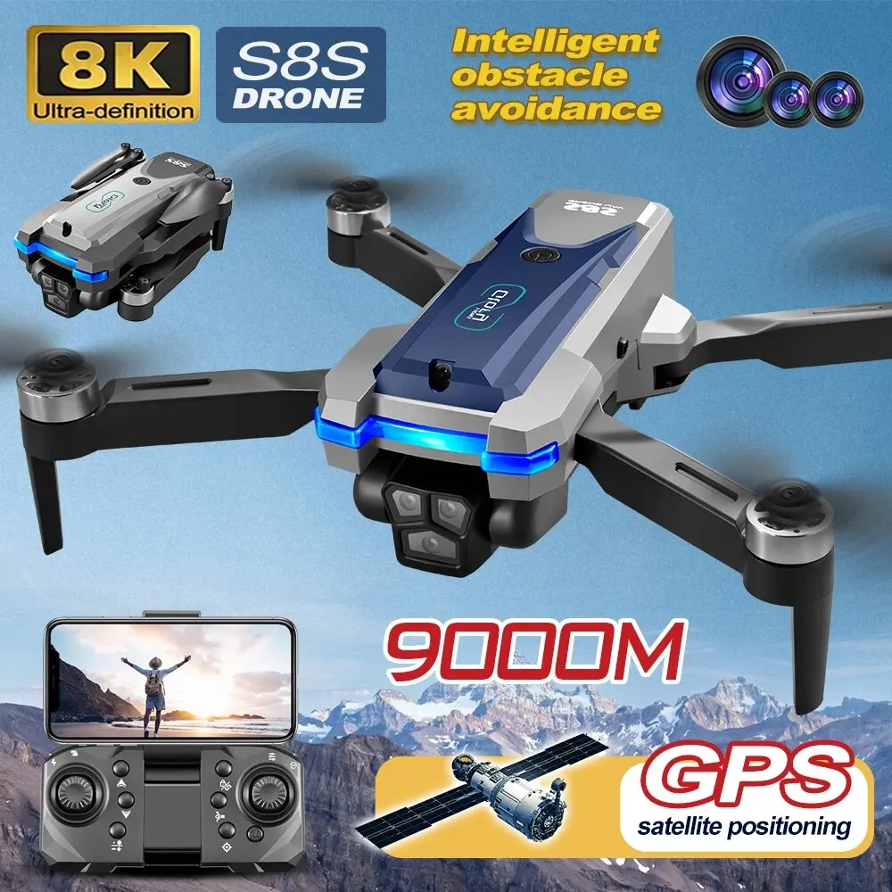 S8s gps drohne 5g wifi 8k hd d – Rc Helicopter Case Bewertung und Preis